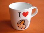 Jolie Tasse / Mug * TINTIN * I LOVE *, Collections, Enlèvement, Utilisé