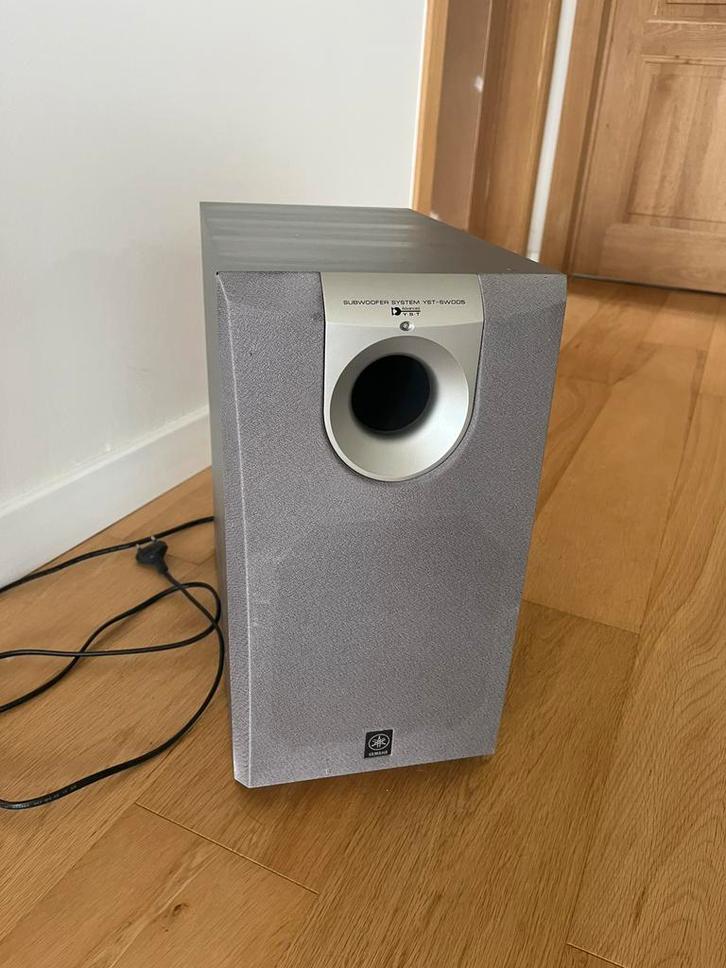 Yamaha YST-SW005 subwoofer-subwoofer, Audio, Tv en Foto, Luidsprekerboxen, Zo goed als nieuw, Subwoofer, Ophalen