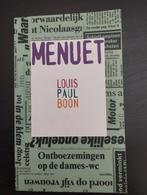 Boek Menuet (Louis Paul Boon) Nederlands, Enlèvement, Utilisé, Louis Paul Boon