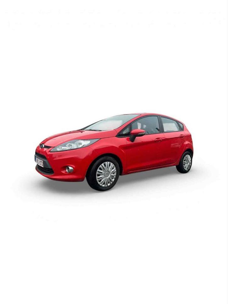 Ford Fiesta, Auto's, Ford, Particulier, Fiësta, Bluetooth, USB, Benzine, Euro 5, 5 deurs, Handgeschakeld, Rood, Grijs, Stof, Dealer onderhouden