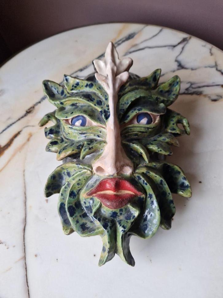 Artistieke masker - La Farnesiana - Keramiek, Antiek en Kunst, Antiek | Keramiek en Aardewerk, Ophalen of Verzenden