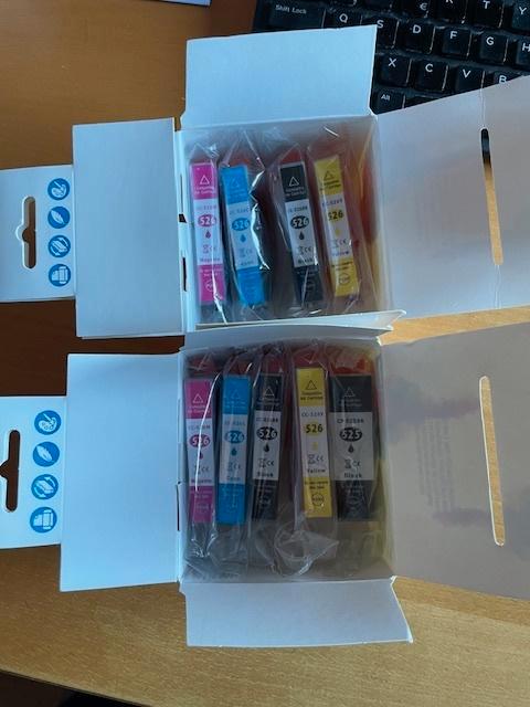 Lot de cartouches imprimantes Canon, Computers en Software, Printers, Nieuw, Printer, Inkjetprinter, Ophalen of Verzenden