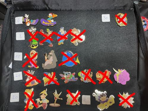 Disneyland Parijs cast lanyard/refresh pins, Verzamelen, Disney, Zo goed als nieuw, Overige typen, Overige figuren, Ophalen of Verzenden