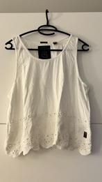 Superdry wit mouwloos topje met gehaakte boord, Kleding | Dames, Superdry, Wit, Maat 46/48 (XL) of groter, Ophalen of Verzenden