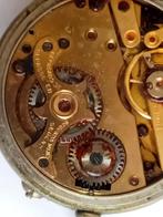 Horloge met knoopsluiting, Overige merken, Zakhorloge, Staal, 1900 tot 1930