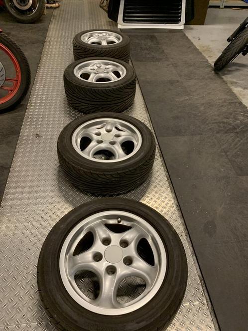 Porsche 993 velgen 7jx16 en 9jx16. 5x130, Auto-onderdelen, Banden en Velgen, Banden en Velgen, Zomerbanden, 16 inch, 245 mm, Personenwagen