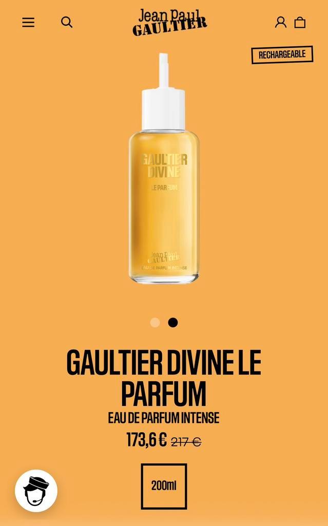 Jean Paul Gaultier Gaultier Divine – Recharge 200 ml, Bijoux, Sacs & Beauté, Beauté | Soins des cheveux, Neuf, Enlèvement ou Envoi