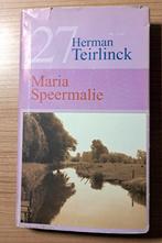 Maria Speermalie, 1875-1937 levensgetijden op de heerlijkhei, Ophalen of Verzenden, Zo goed als nieuw, Herman Teirlinck
