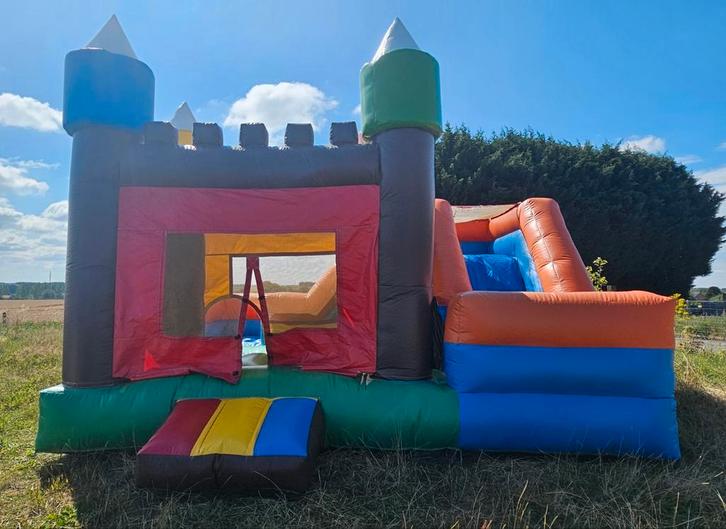 Springkasteel, Kinderen en Baby's, Speelgoed | Buiten | Springkussens, Gebruikt, Ophalen