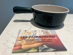 Le Creuset steelpan / sauspan Petrol 18 cm, Huis en Inrichting, Keuken | Potten en Pannen, Gietijzer, Ophalen of Verzenden, Zo goed als nieuw