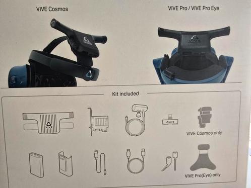 VR brillen HTC Vive pro + wireless adapter full pack x2, Games en Spelcomputers, Games | Pc, Zo goed als nieuw, Ophalen