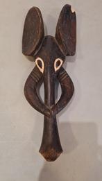 Afrikaans houten masker, olifant, Antiek en Kunst, Ophalen
