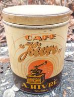 Oud Koffieblik " Café A. HIVRE" Doornik, Ophalen of Verzenden