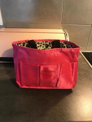 neo pink (make-up)tasje Supertrash, Enlèvement ou Envoi, Comme neuf, Rose, Homme ou Femme
