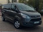 Ford Transit Costum Automaat 170Pk Euro6b Dubbel Cabine, Auto's, 186 g/km, 4 cilinders, 128 kW, Bedrijf