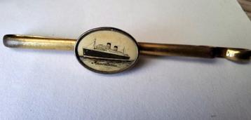 Dasspeld Mauretania oceaanstomer  1938 -1966 beschikbaar voor biedingen