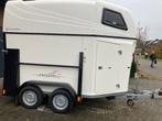 Paardentrailers & Aanbiedingen, Dieren en Toebehoren, Ophalen of Verzenden, Zo goed als nieuw, Aluminium, 2-paards trailer