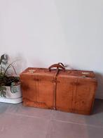 Lederen valies, Huis en Inrichting, Woonaccessoires | Kisten, Ophalen, Gebruikt