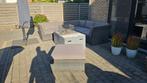 Mooie 5 persoons loungeset met gratis tafel, Tuin en Terras, Tuinsets en Loungesets, Ophalen, 5 zitplaatsen, Kunststof, Gebruikt