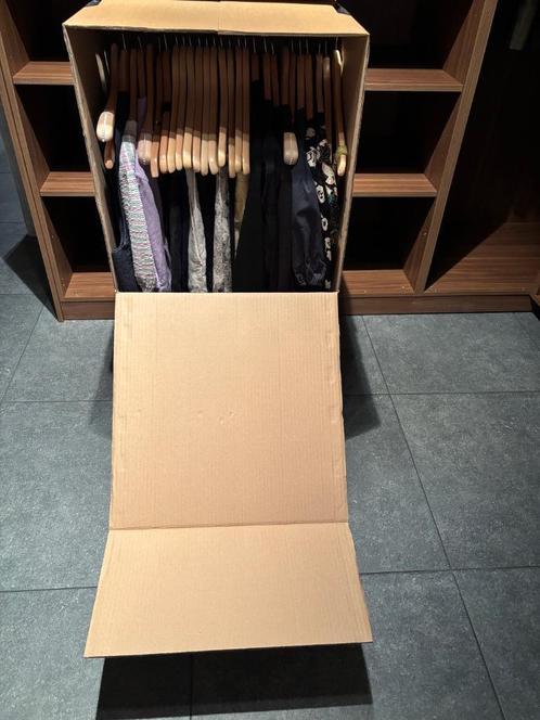 Garderobedozen / verhuisdozen, Doe-het-zelf en Bouw, Kratten en Dozen, Zo goed als nieuw, Doos, 100 cm of meer, 50 cm of meer