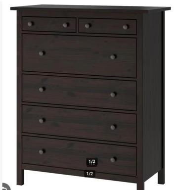Ikea HEMNES Ladekast 6 lades,, Huis en Inrichting, Kasten | Ladekasten, Ophalen