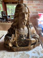 Heilig hart buste depose genummerd, Collections, Religion, Comme neuf, Enlèvement ou Envoi