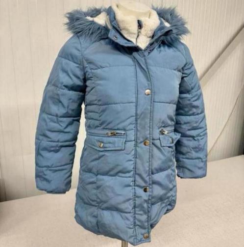 Meisjes kinderjas - George blauw winter jas 8 9 10 11 jaar, Kinderen en Baby's, Kinderkleding | Overige, Ophalen of Verzenden