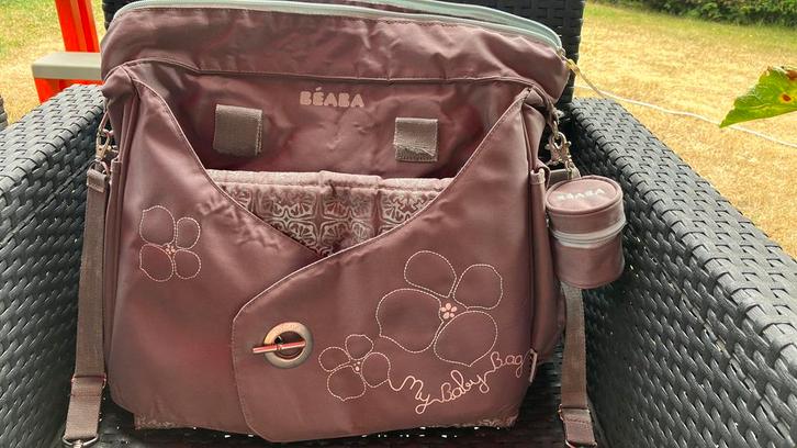 Sac à langer BEABA avec matelas et range-sucette, Kinderen en Baby's, Luiertassen, Gebruikt, Ophalen of Verzenden