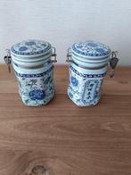 2 mooie oude Chineese voorraad potten met stempel, Ophalen of Verzenden