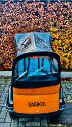 Babboe E-bakfiets Babboe Curve-E. Inclusief regenhuif, Ophalen of Verzenden, Zo goed als nieuw, Versnellingen