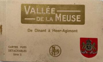 10 postkaarten Vallée de la Meuse, Verzamelen, Ophalen of Verzenden, 1920 tot 1940, Ongelopen, Luik