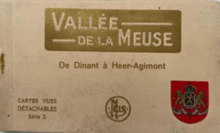10 postkaarten Vallée de la Meuse, Verzamelen, Postkaarten | België, Ongelopen, Luik, 1920 tot 1940, Ophalen of Verzenden