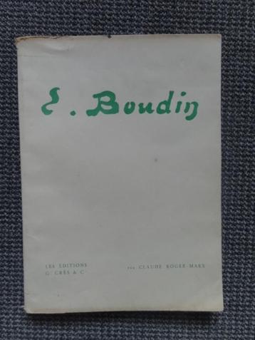 Eugène Boudin 1824-1898, boek uit 1927 met 52 reproducties beschikbaar voor biedingen