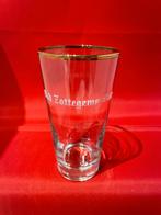 bierglas Oud Zottegems Bier met gouden rand, Ophalen of Verzenden, Gebruikt, Glas of Glazen, Overige merken