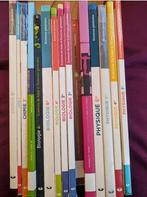 Lot de 15 manuels physique, biologie, chimie, Enlèvement