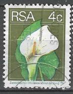 Zuid-Afrika 1974 - Yvert 362 - Witte Aronskelk (ST), Affranchi, Envoi, Afrique du Sud