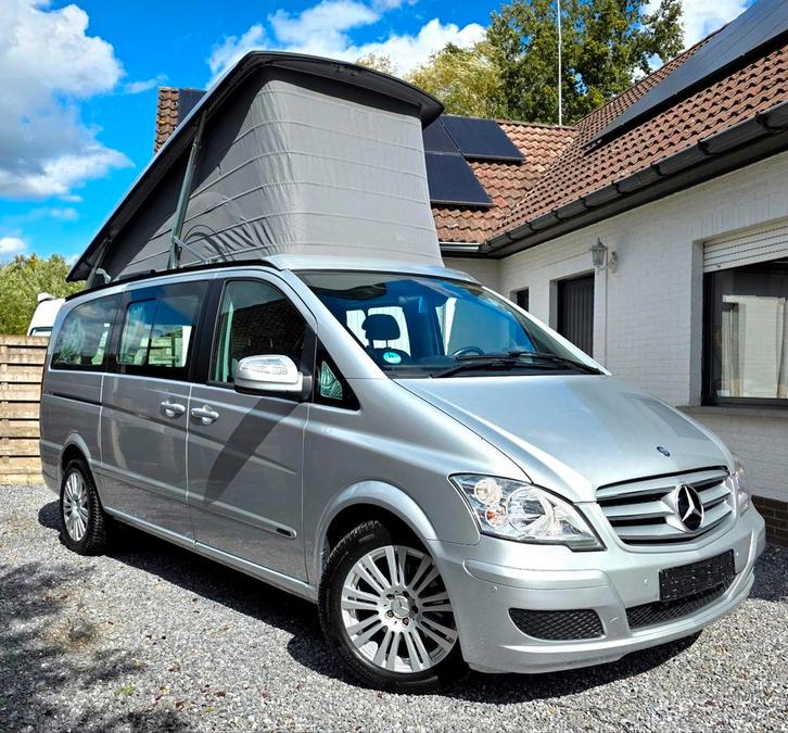 2013 Mercedes Marco Polo 3.0 V6 met slechts 105.000km!, Caravans en Kamperen, Mobilhomes, Bedrijf, tot en met 4, Buscamper of Camperbus