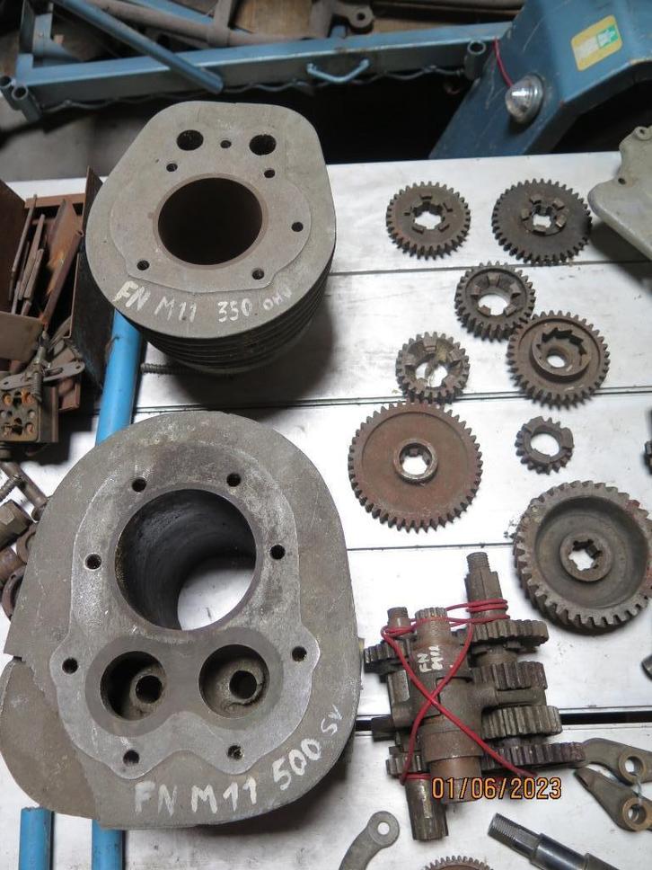 FN M11 ONDERDELEN, Motoren, Onderdelen | Oldtimers, Verzenden