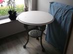 rond tafeltje, Huis en Inrichting, Ophalen, Gebruikt, Metaal of Aluminium, Rond