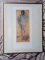 Picasso originele poster 1980 'El loco', Verzamelen, Ophalen, Rechthoekig Staand, Met lijst, Zo goed als nieuw
