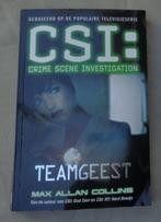 CSI TEAM SPIRIT Max Allan Collins BROCHÉ 2006, livre 216p, t, Livres, Thrillers, Utilisé, Enlèvement ou Envoi