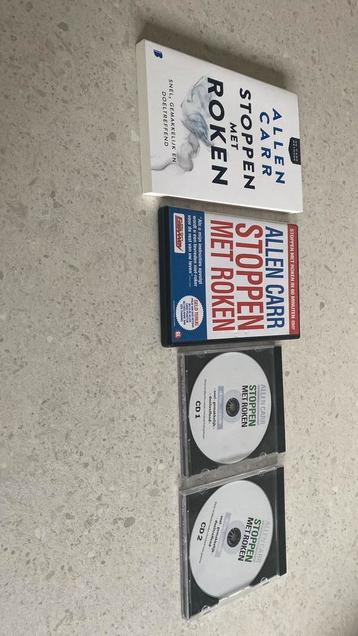 Allen carr boek, video, luistercd stoppen met roken, Enlèvement, Comme neuf