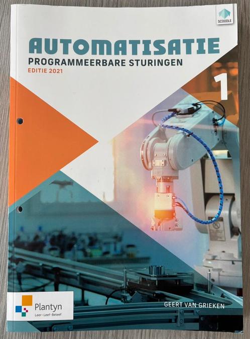 Automatisatie programmeerbare sturingen 1 (editie 2021), Boeken, Wetenschap, Zo goed als nieuw, Overige wetenschappen, Ophalen of Verzenden