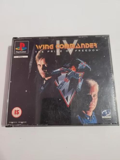 Wing Commander IV the price of freedom PS1, Games en Spelcomputers, Games | Sony PlayStation 1, Ophalen of Verzenden