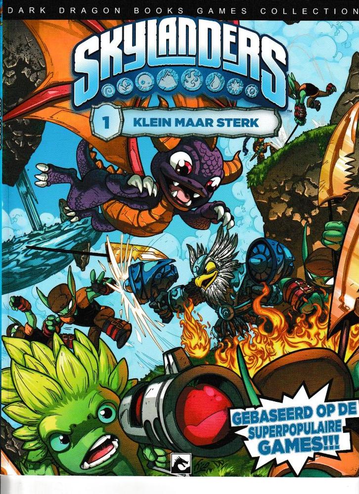 Strip : Skylanders nr. 1 - Klein maar sterk., Boeken, Stripverhalen, Verzenden