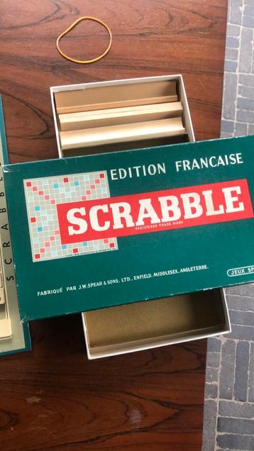 Scrabble, édition française, Trois ou quatre joueurs, Enlèvement, Utilisé