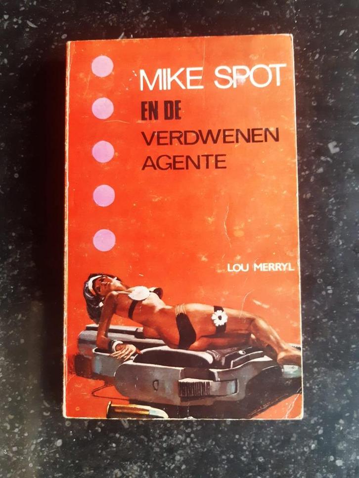 Lou Merryl - Mike Spot en de verdwenen agente, Livres, Policiers, Utilisé, Enlèvement ou Envoi