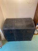 Oude houten koffer, Huis en Inrichting, Woonaccessoires | Kisten, Ophalen, Gebruikt, X, X