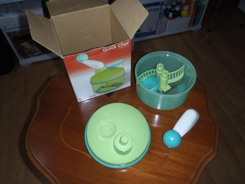 Tupperware Quick chef, Maison & Meubles, Cuisine| Tupperware, Comme neuf, Vert, Enlèvement