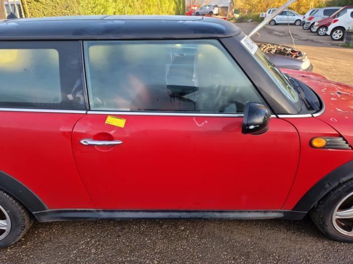 Portier 2Deurs rechts van een Mini Cooper (019-26), Auto-onderdelen, Carrosserie, Deur, Mini, Gebruikt, 3 maanden garantie, Ophalen of Verzenden